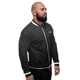 Cone Fade script Unisex Bomber Jacket