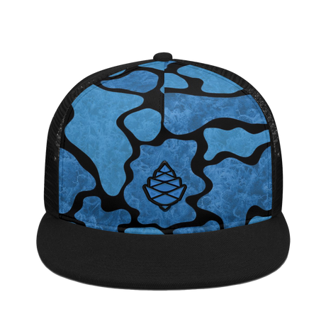 Cannaflauge Embroidered Front and Printing Mesh Hip-hop Hats