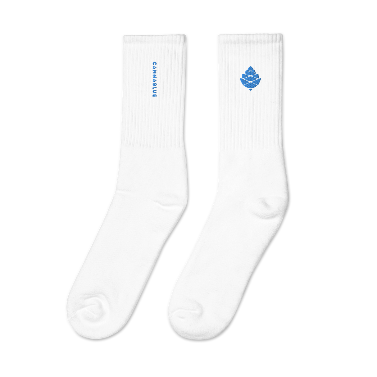 Cone Embroidered socks