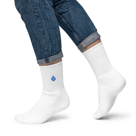 cone Embroidered socks