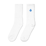 cone Embroidered socks
