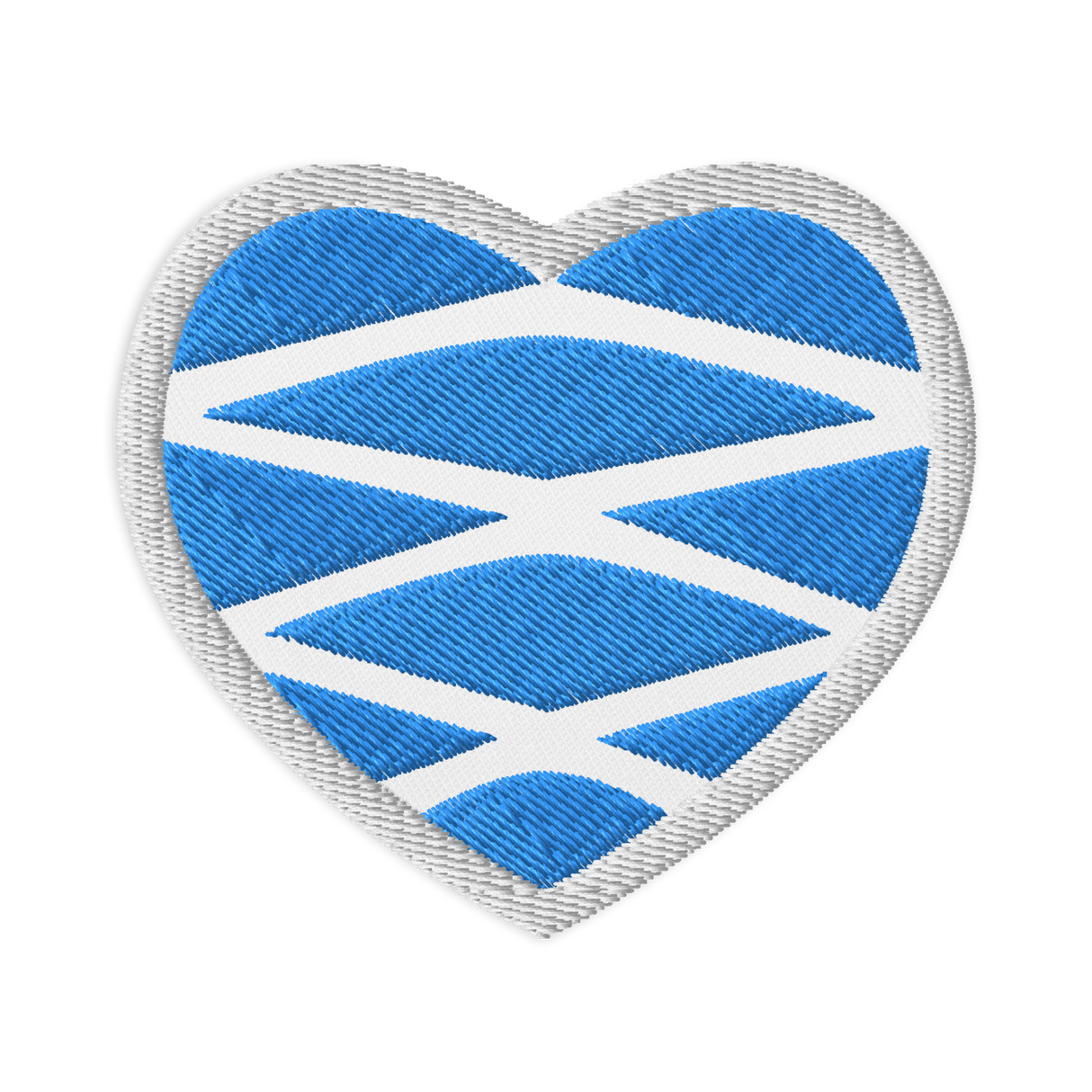 Cannablue Heart Embroidered patches