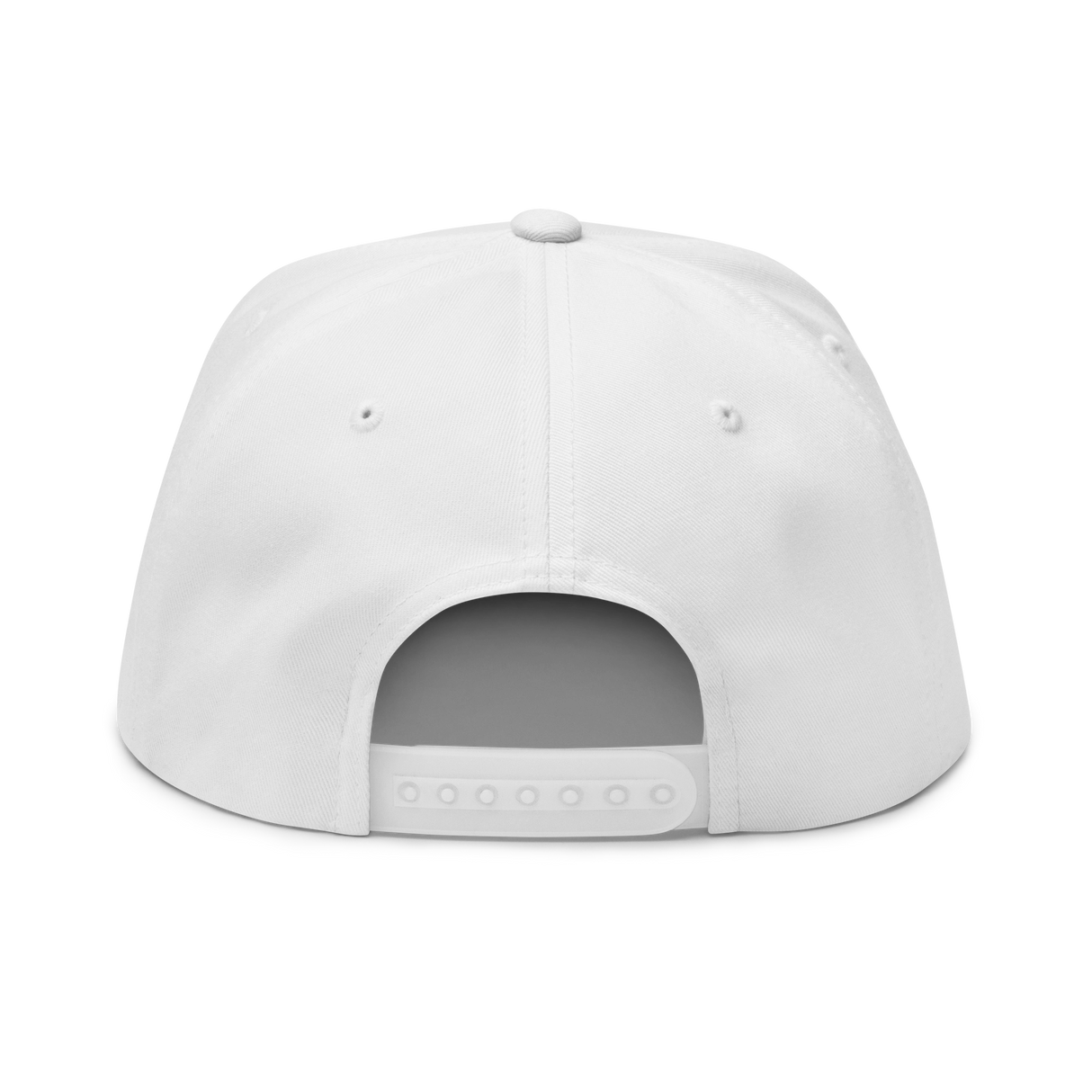 BIG CONE WHITE Flat Bill Cap