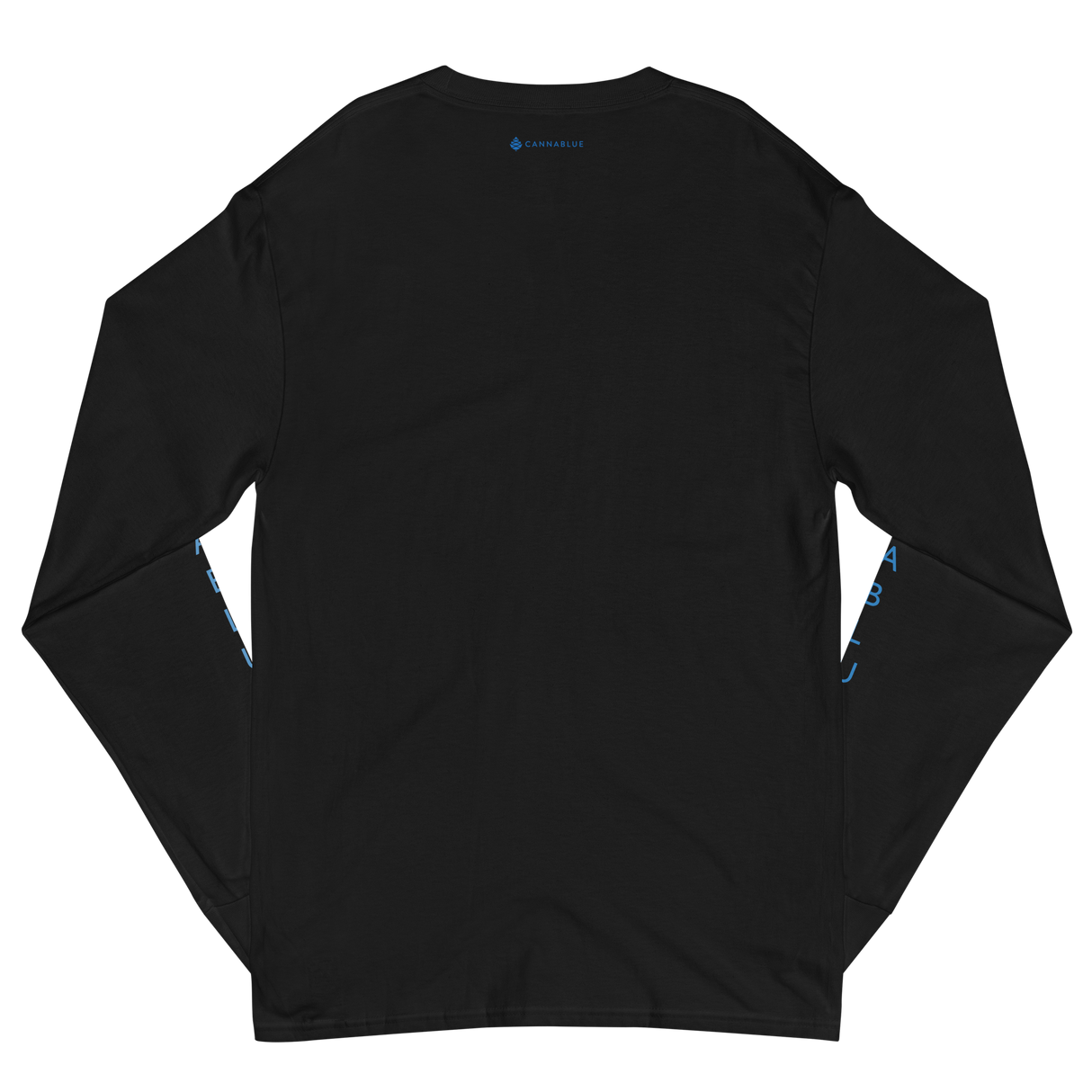 Curved Cone Men's blk Champion Long Sleeve Shirt