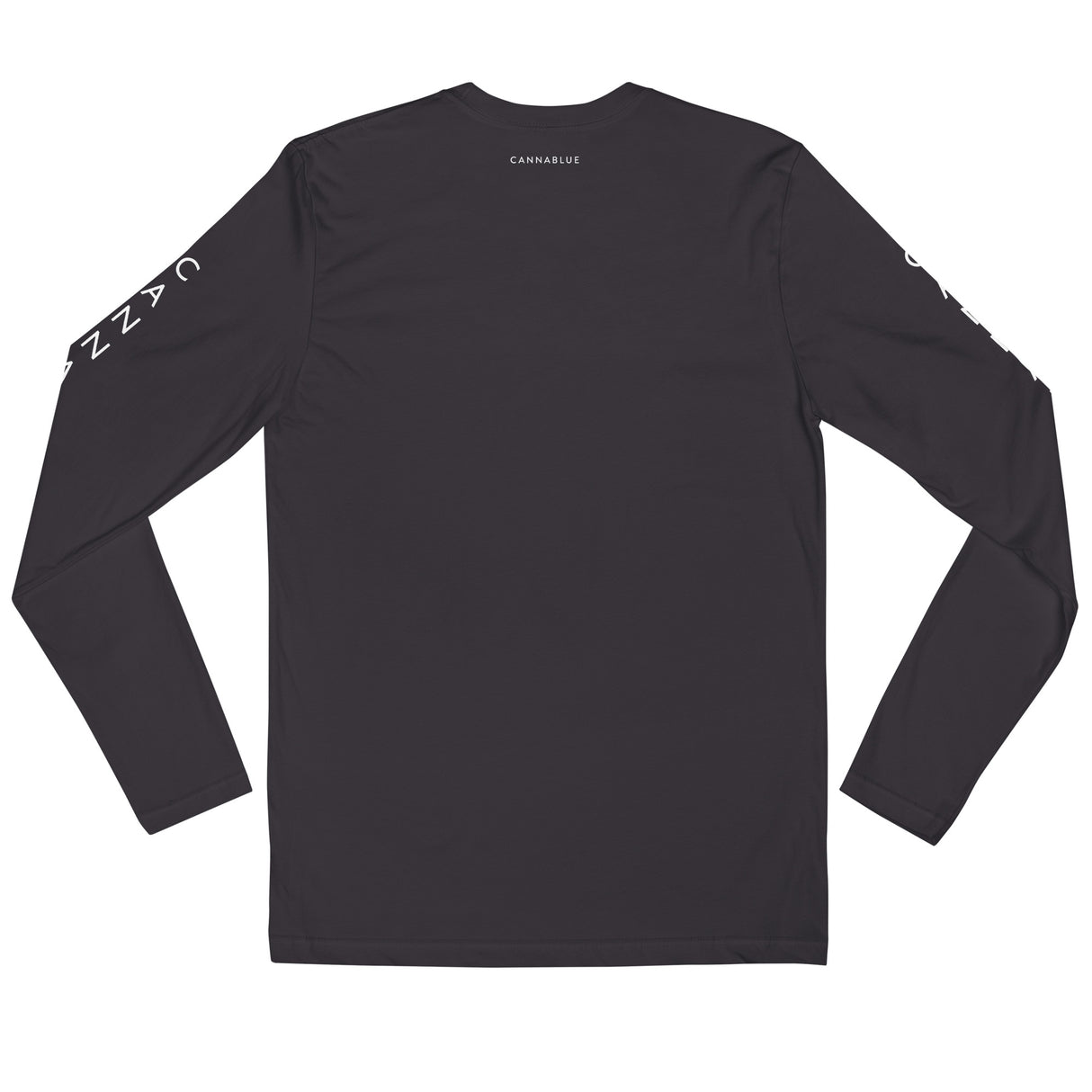Cone Lines Long Sleeve Fitted Crew