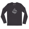 Cone Lines Long Sleeve Fitted Crew