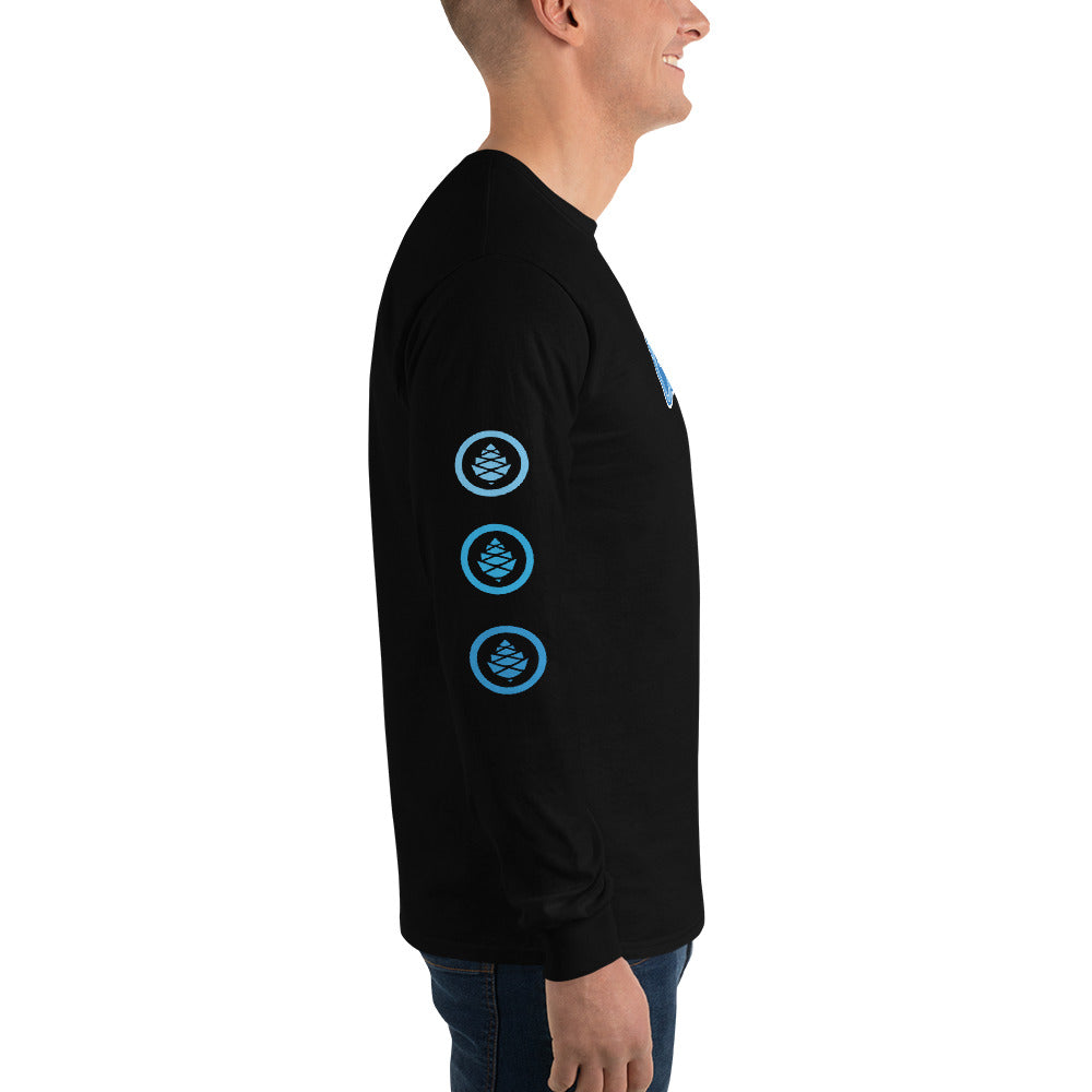 Script Tri-dot Men’s Long Sleeve Shirt