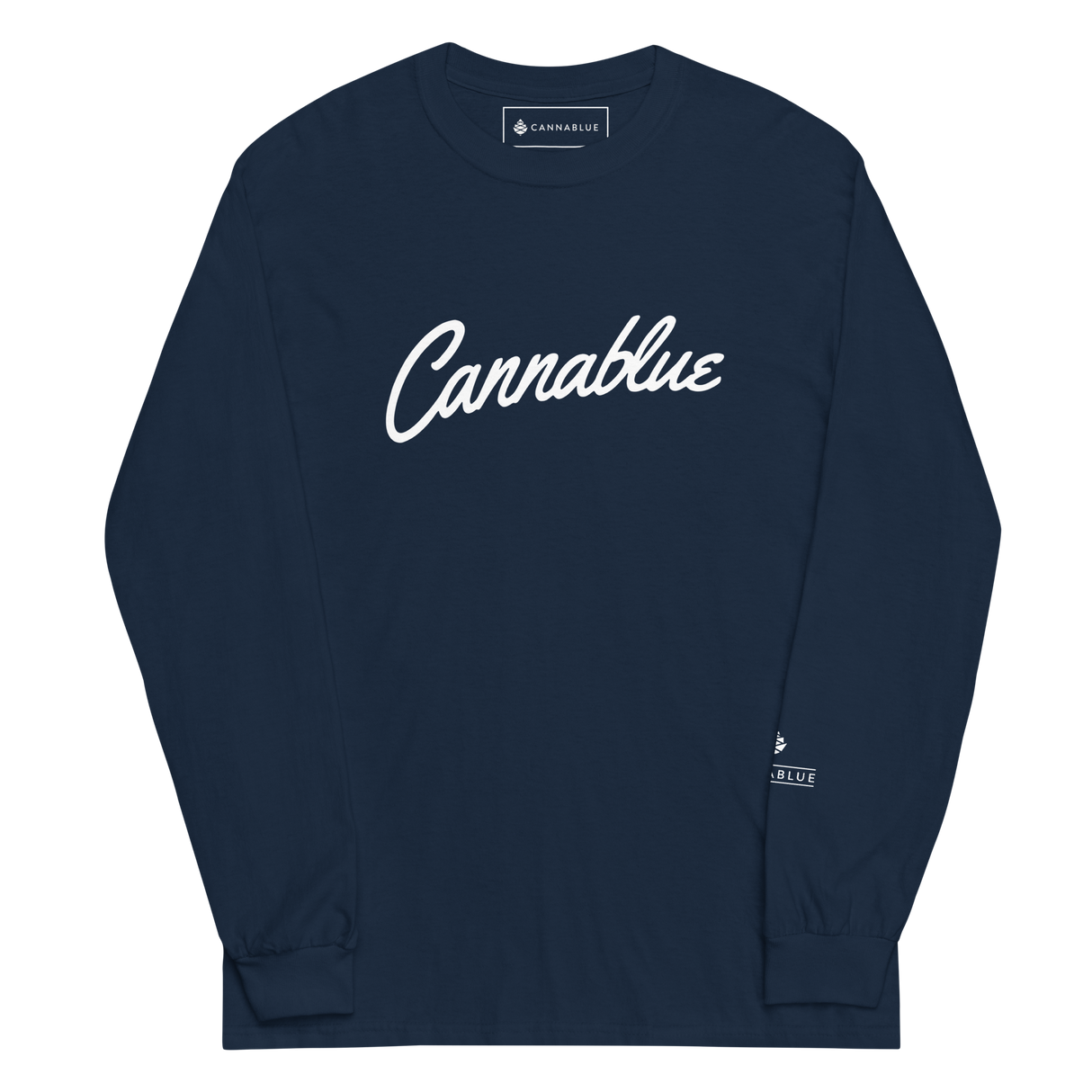 script Men’s Long Sleeve Shirt