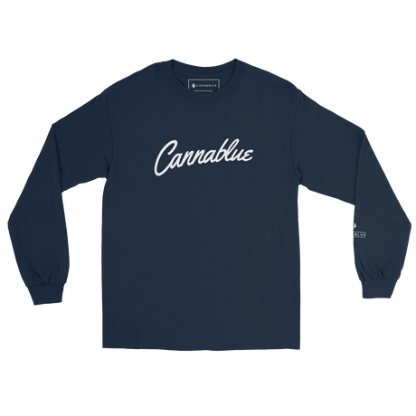 script Men’s Long Sleeve Shirt