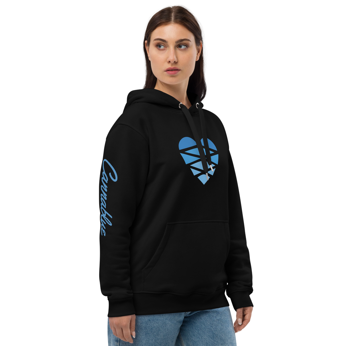 Heart Cone Premium eco hoodie