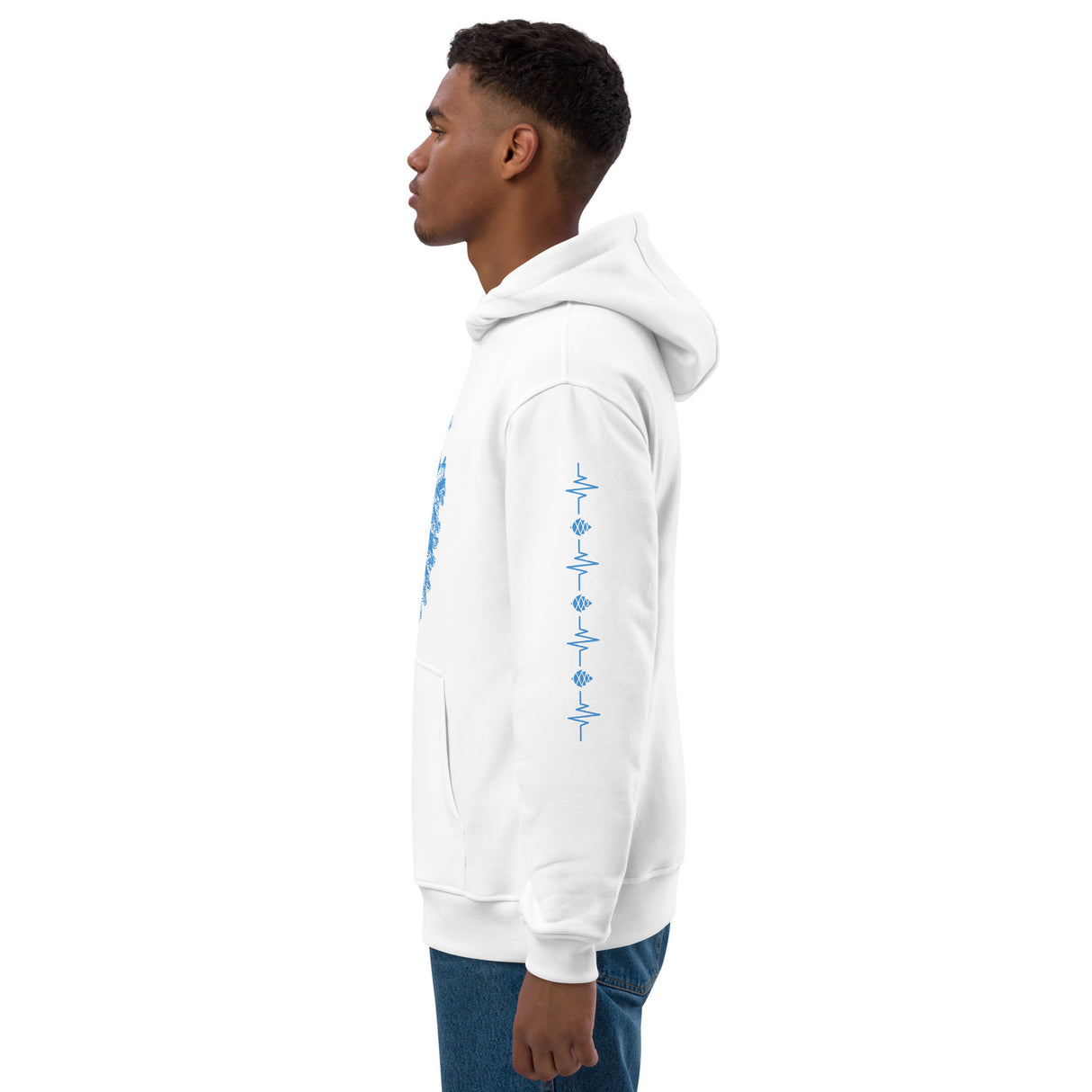 Cone Hearted Premium eco hoodie