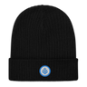 Circle Cone Ribbed knit beanie