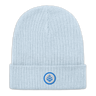 Circle Cone Ribbed knit beanie