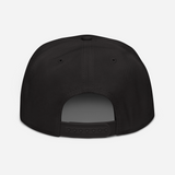 Blue Script Snapback Hat