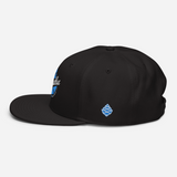 Script Cone Snapback Hat