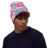 Script Tie-dye beanie