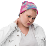 Script Tie-dye beanie