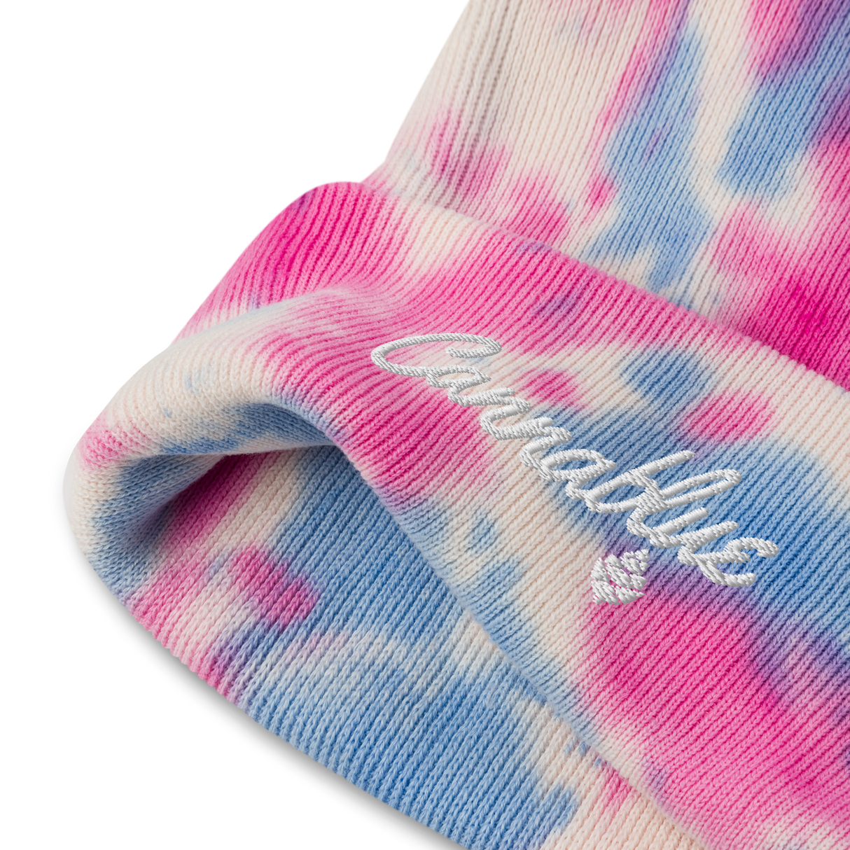 Script Tie-dye beanie