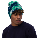 Script Tie-dye beanie