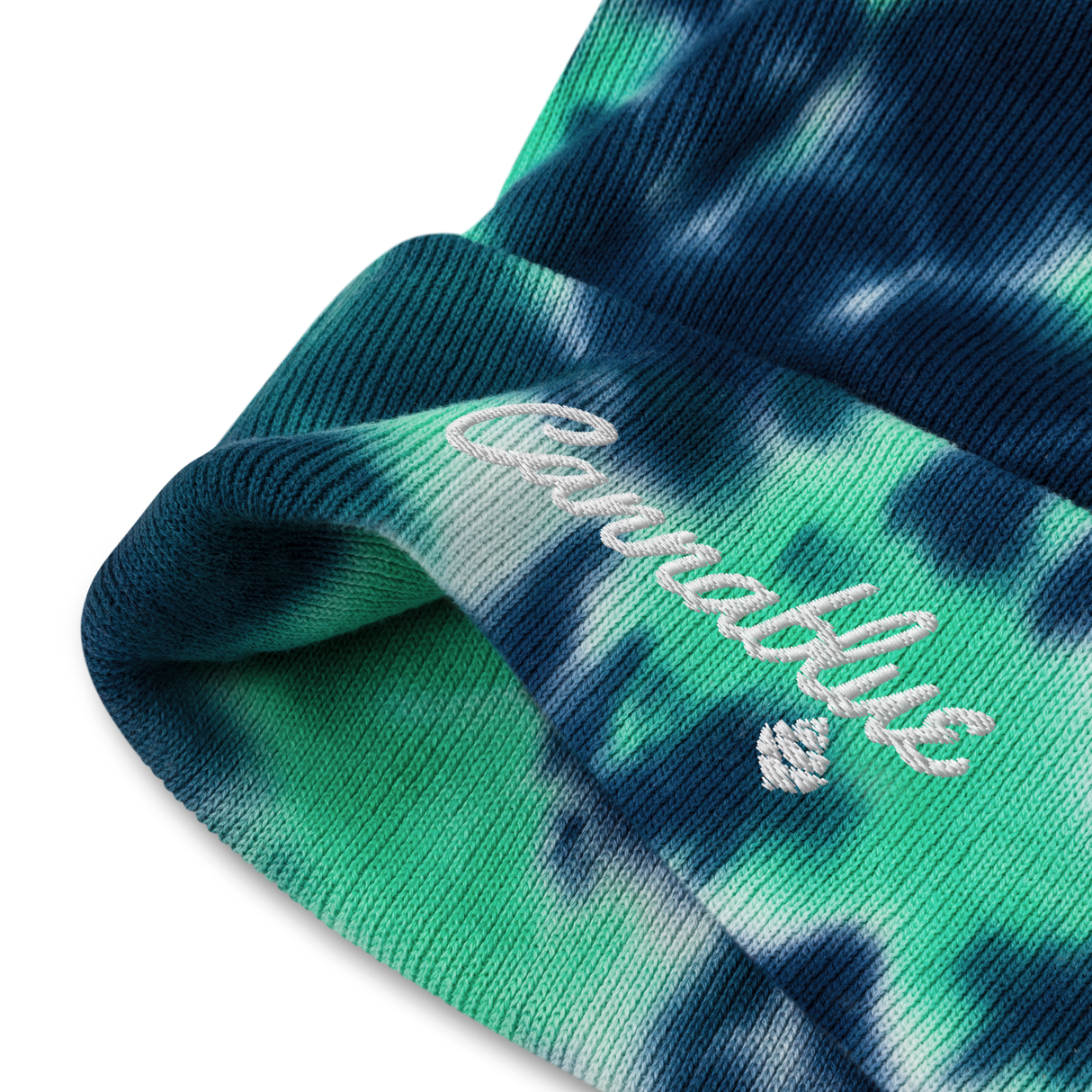 Script Tie-dye beanie