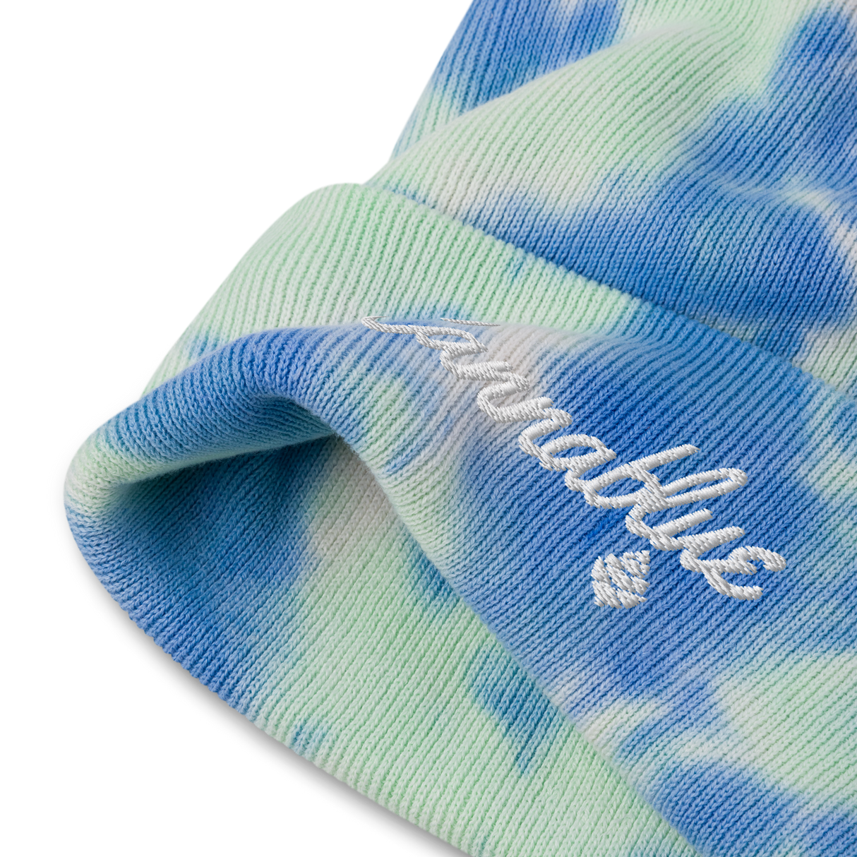 Script Tie-dye beanie