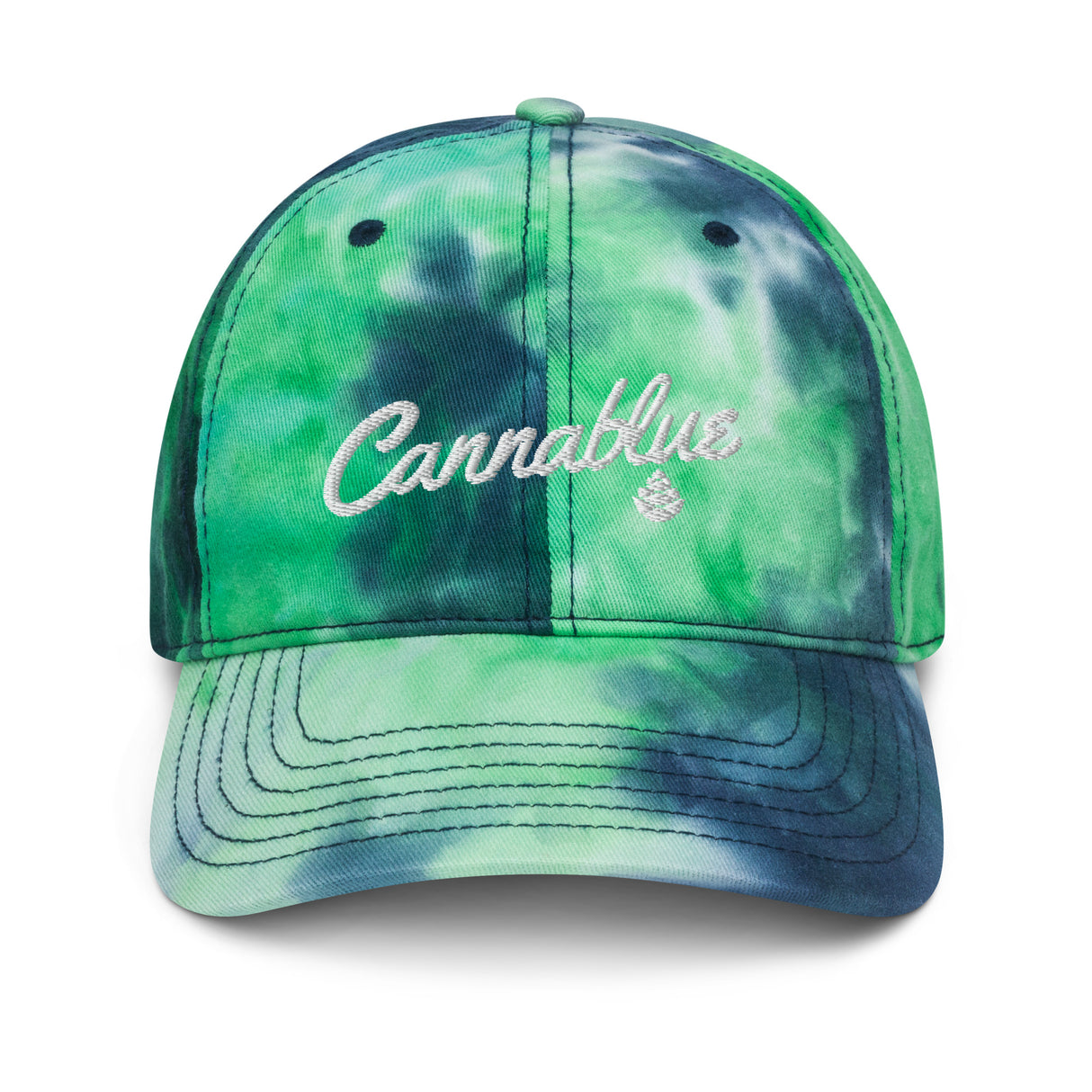 Script Tie dye hat