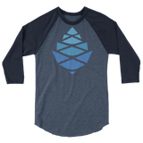 BIG CONE 3/4 sleeve raglan shirt