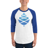 BIG CONE 3/4 sleeve raglan shirt