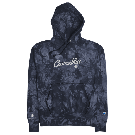 Script Champion tie-dye hoodie