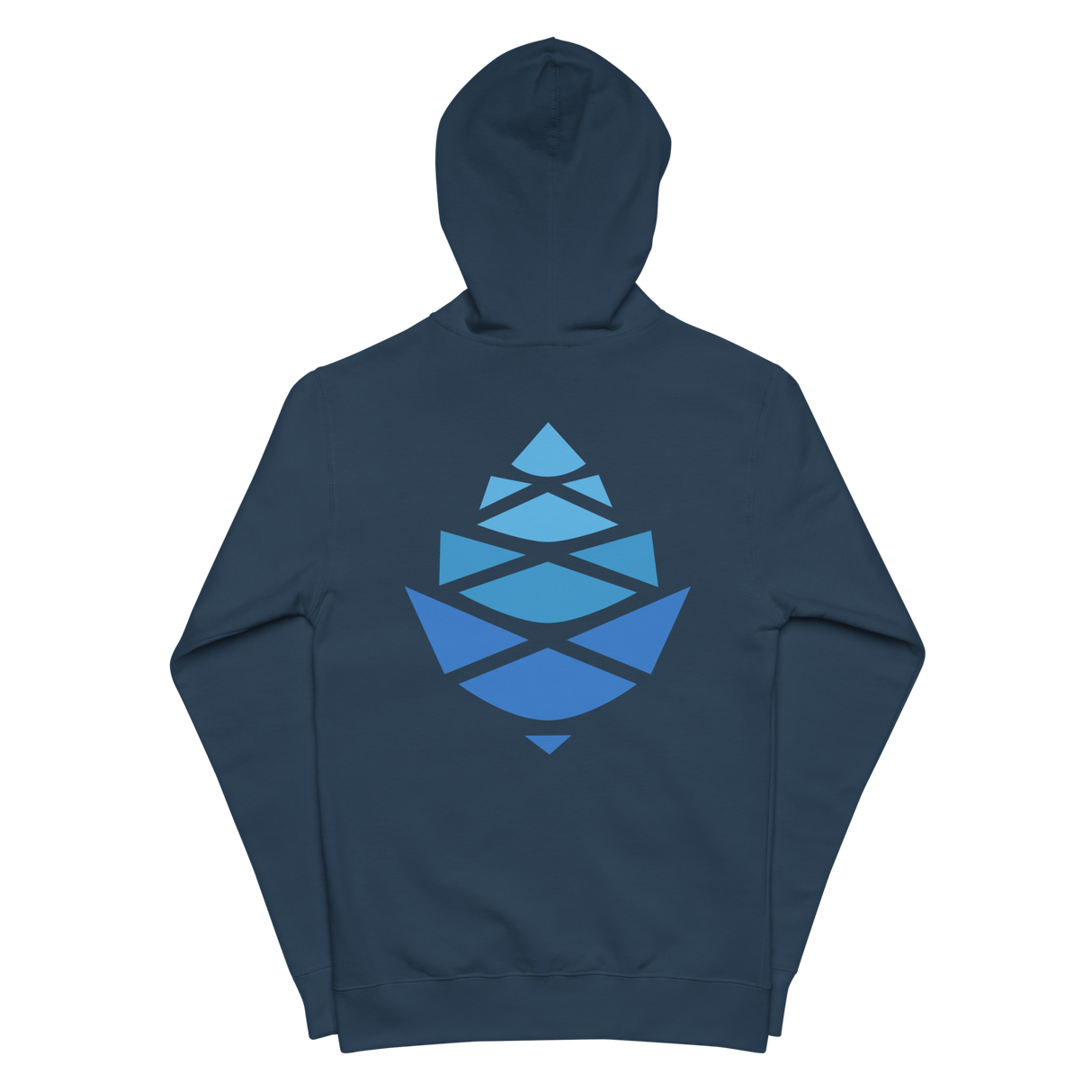 Cone Unisex fleece zip up hoodie