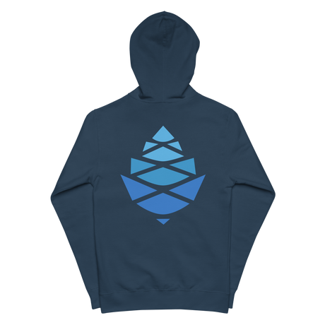 Cone Unisex fleece zip up hoodie