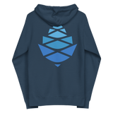 Cone Unisex fleece zip up hoodie