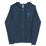 Cone Unisex fleece zip up hoodie
