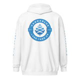 Cannablue Badge Unisex heavy blend zip hoodie