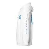 Cannablue Badge Unisex heavy blend zip hoodie