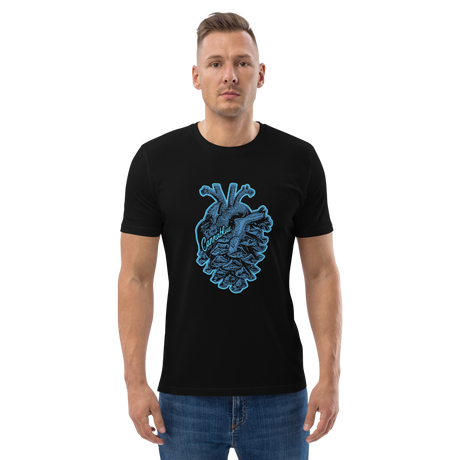 Cone Hearted Unisex organic cotton t-shirt