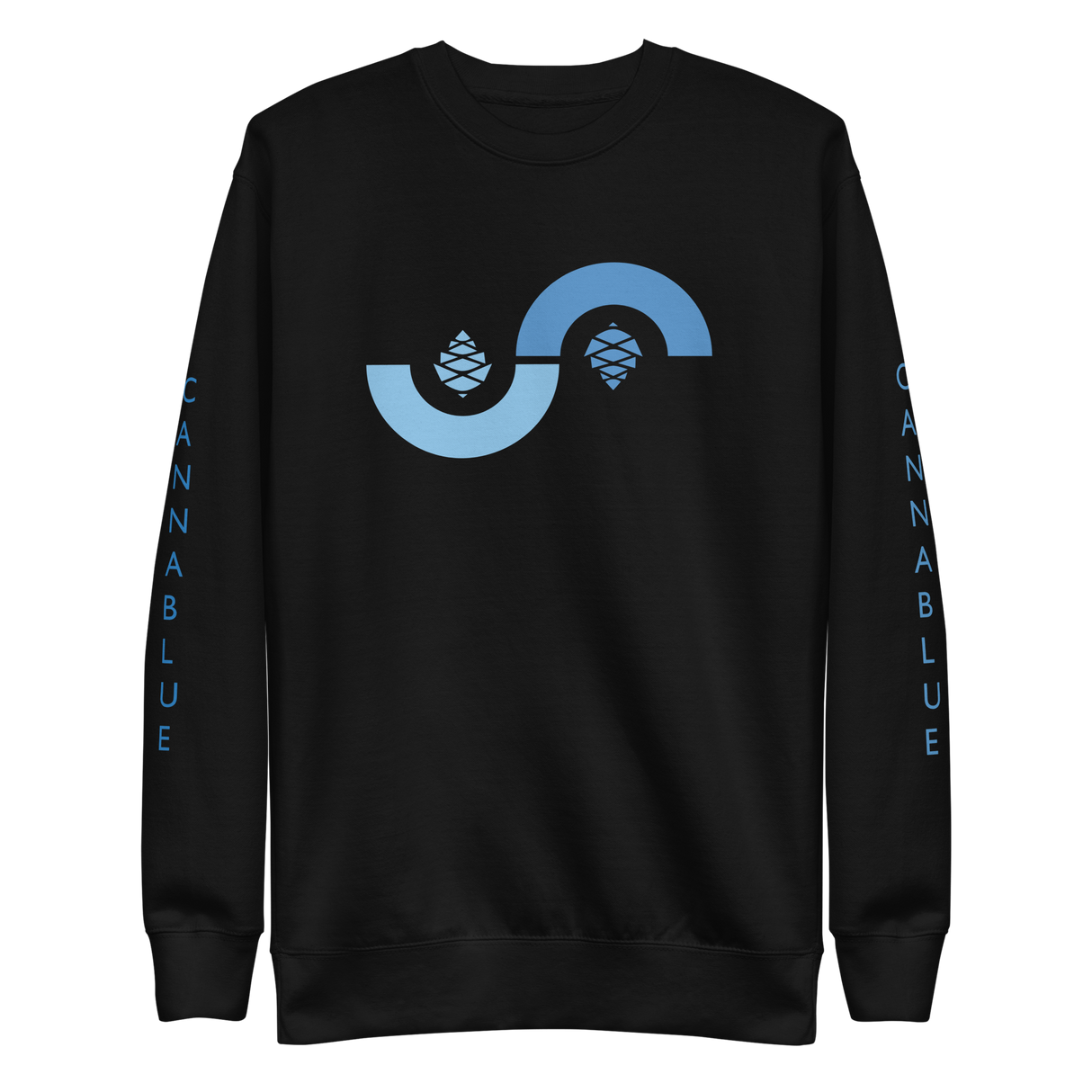 Cone Curved Unisex Premium Sweatshirt