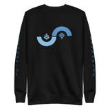 Cone Curved Unisex Premium Sweatshirt