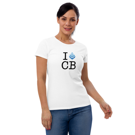 I LOVE CANNABLUE Women's short sleeve t-shirt