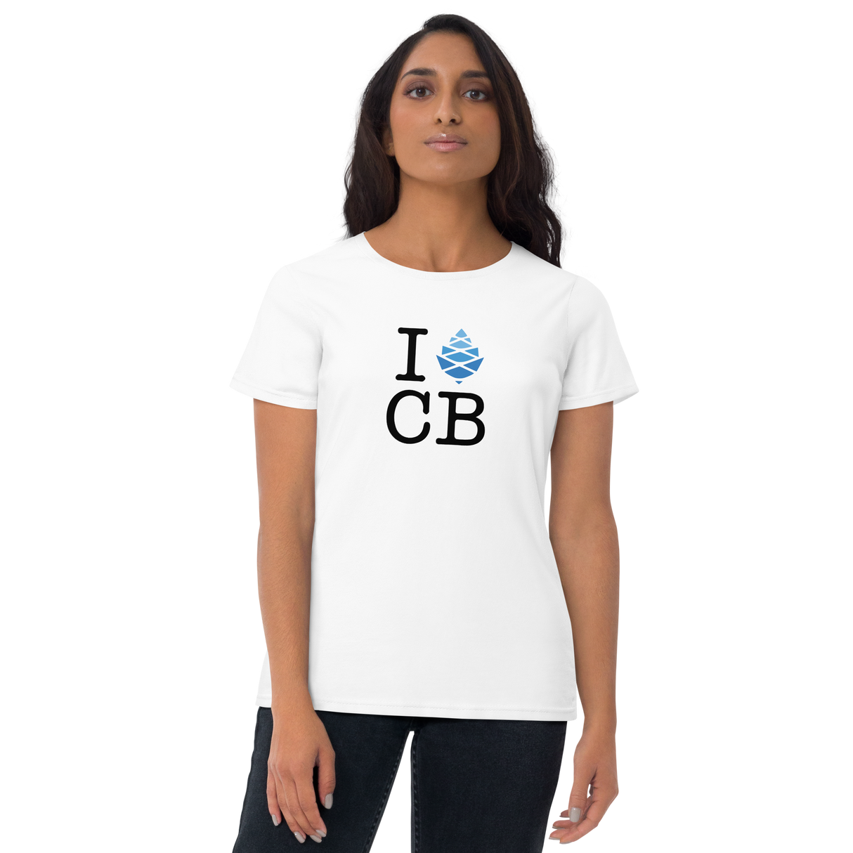 I LOVE CANNABLUE Women's short sleeve t-shirt