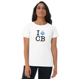 I LOVE CANNABLUE Women's short sleeve t-shirt