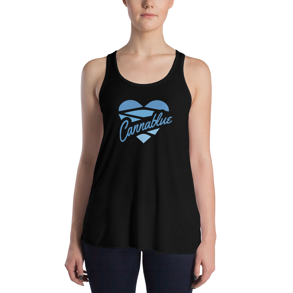 HEART Women's Flowy Racerback Tank