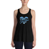 HEART Women's Flowy Racerback Tank