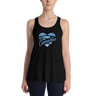 HEART Women's Flowy Racerback Tank