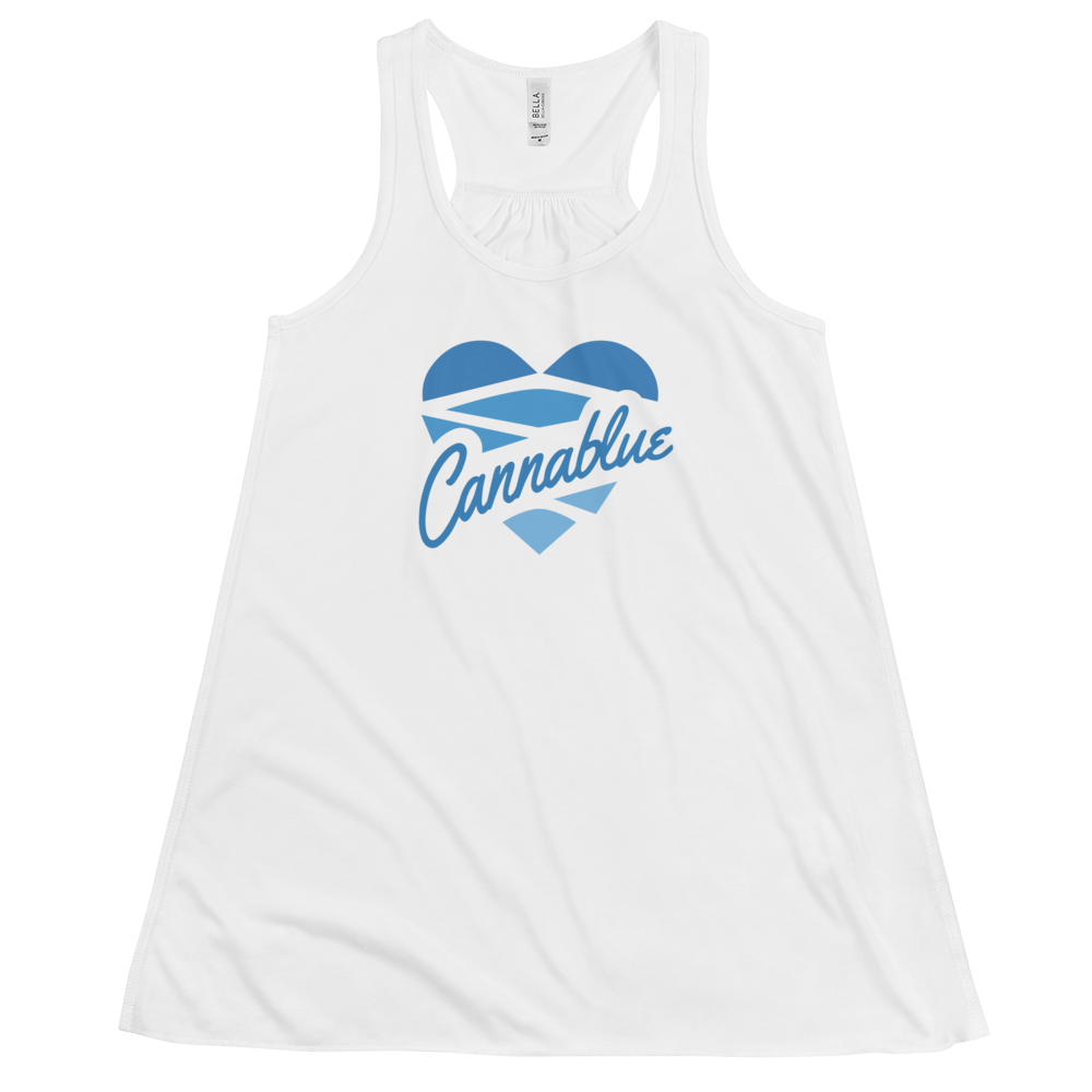 HEART Women's Flowy Racerback Tank