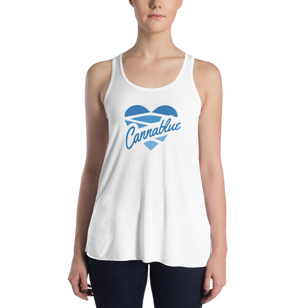 HEART Women's Flowy Racerback Tank