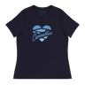 heart script Women's Relaxed T-Shirt