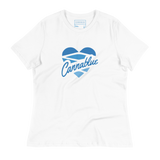 heart script Women's Relaxed T-Shirt