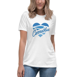 heart script Women's Relaxed T-Shirt