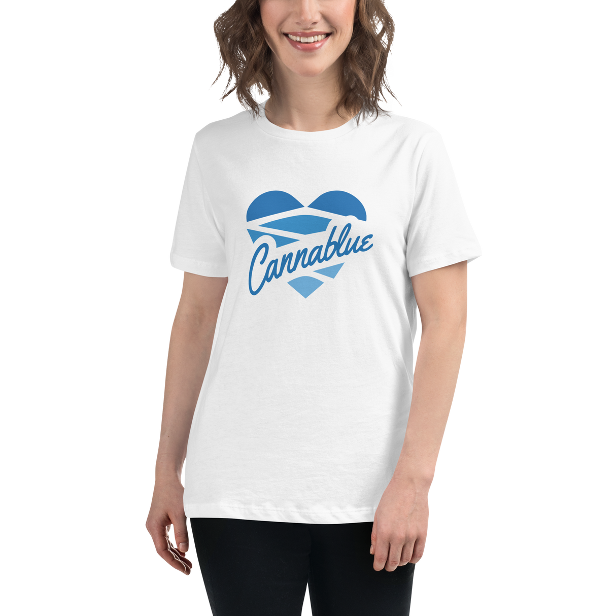 heart script Women's Relaxed T-Shirt